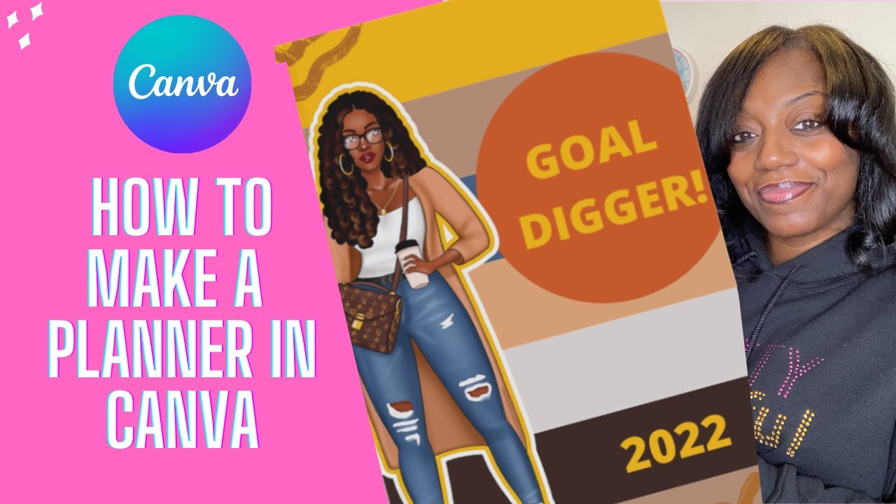 How to make a PLANNER in CANVA | EASY | Beginner Friendly | Listing Materials | Designing and Format