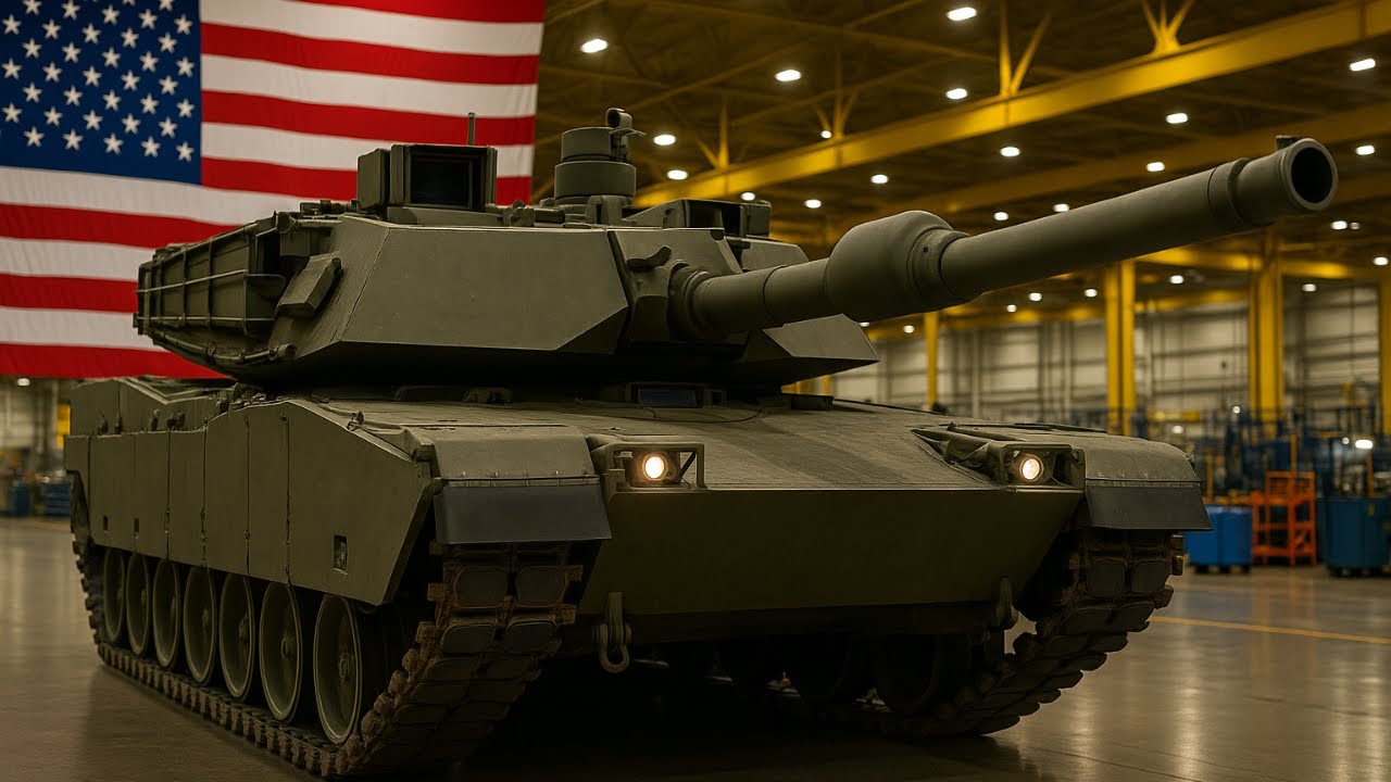 How America Builds the M1 Abrams: Inside the $9 Million Battle Tank Factory