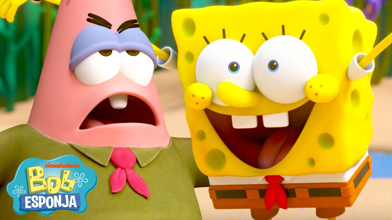 Kamp Koral | Mudan&ccedil;as de humor no Kamp Koral por 90 minutos | Bob Esponja