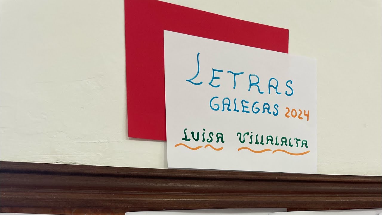 NSRosario - Letras Galegas 2024 - Luisa Villalta