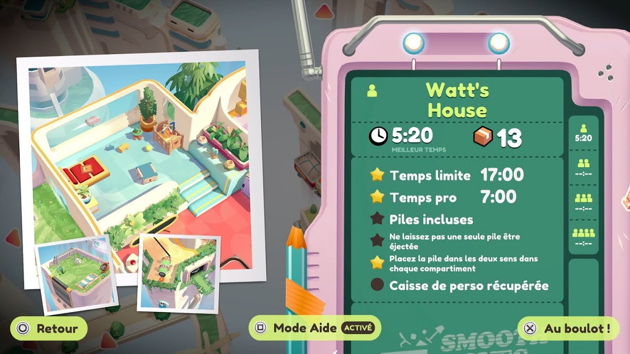 Moving Out 2 - Coffropolis : Watt's House [Mode Aide]