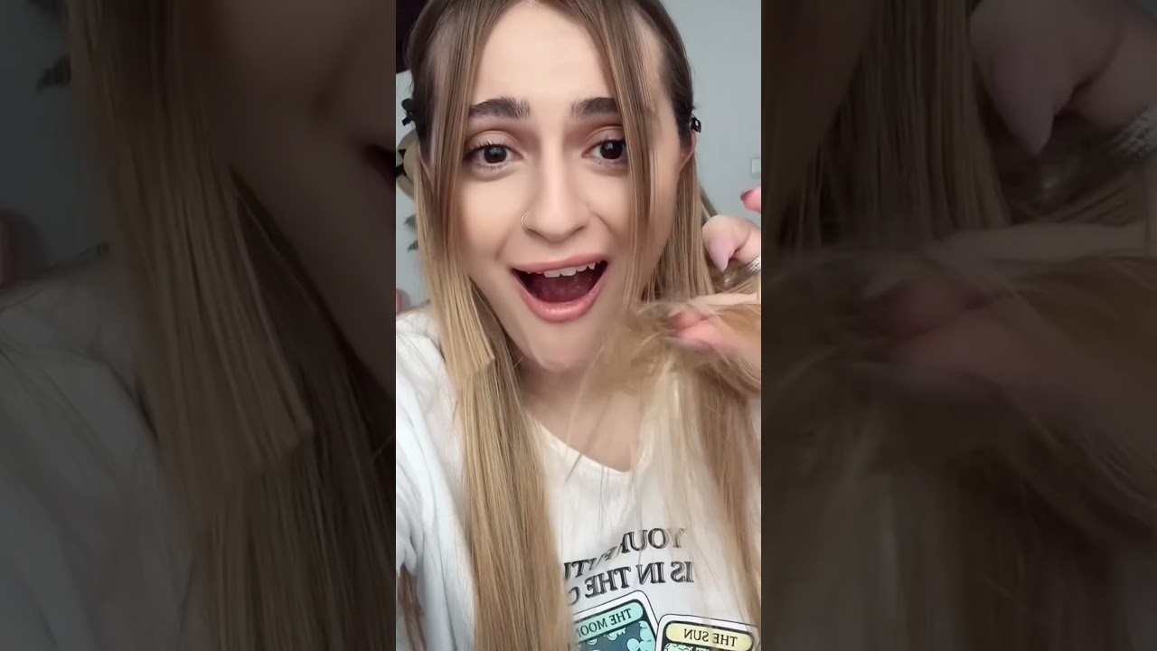 Mă tund singură 💇&zwj;♀️ #shorts #haircutting