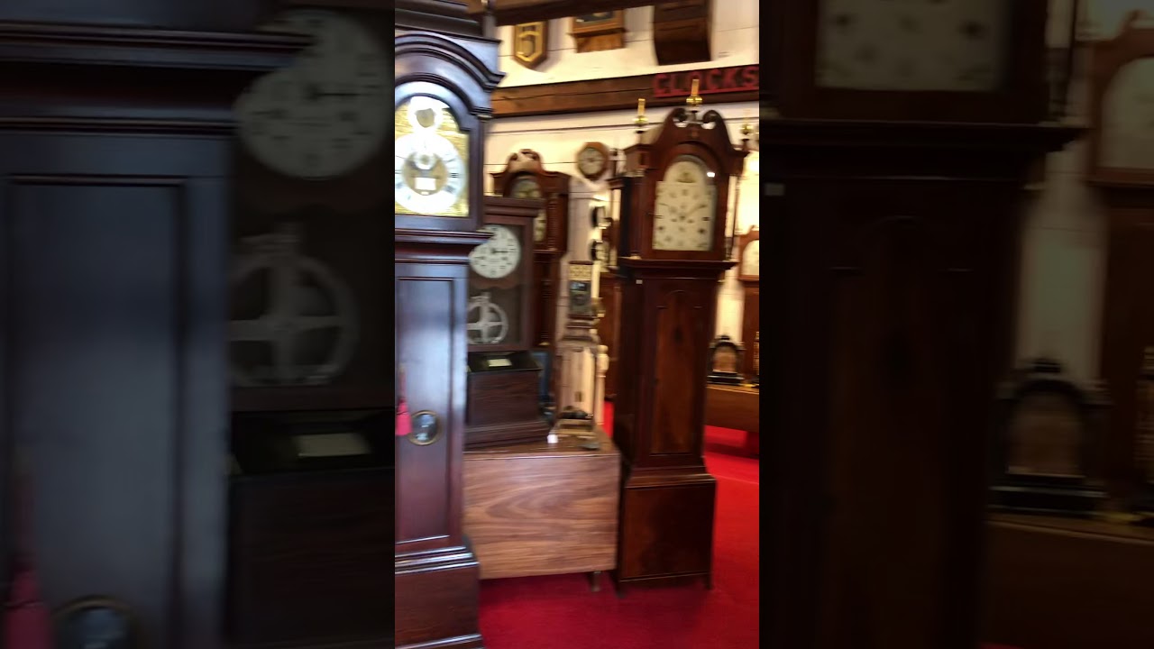 Delaney Antique Clocks shop tour