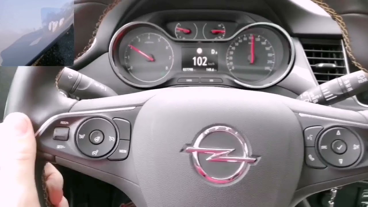 Opel Crossland-X Tempomat / Cruise Control einstellen