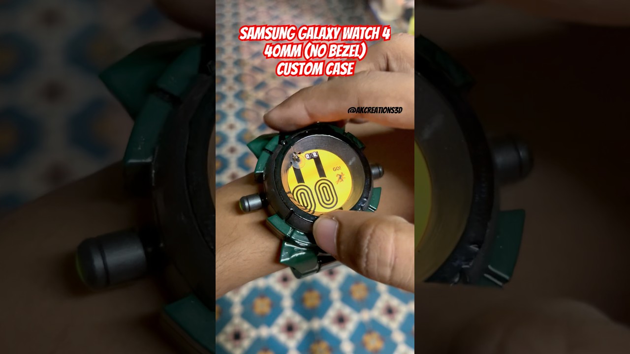 Samsung galaxy watch 4 40MM | Custom Smartwatch case Design