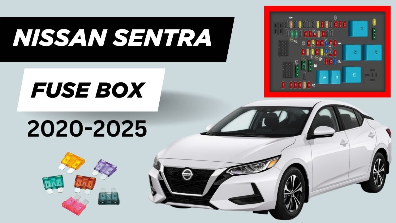 Nissan Sentra Fuse Box & Relays Diagrams (2020-2025)