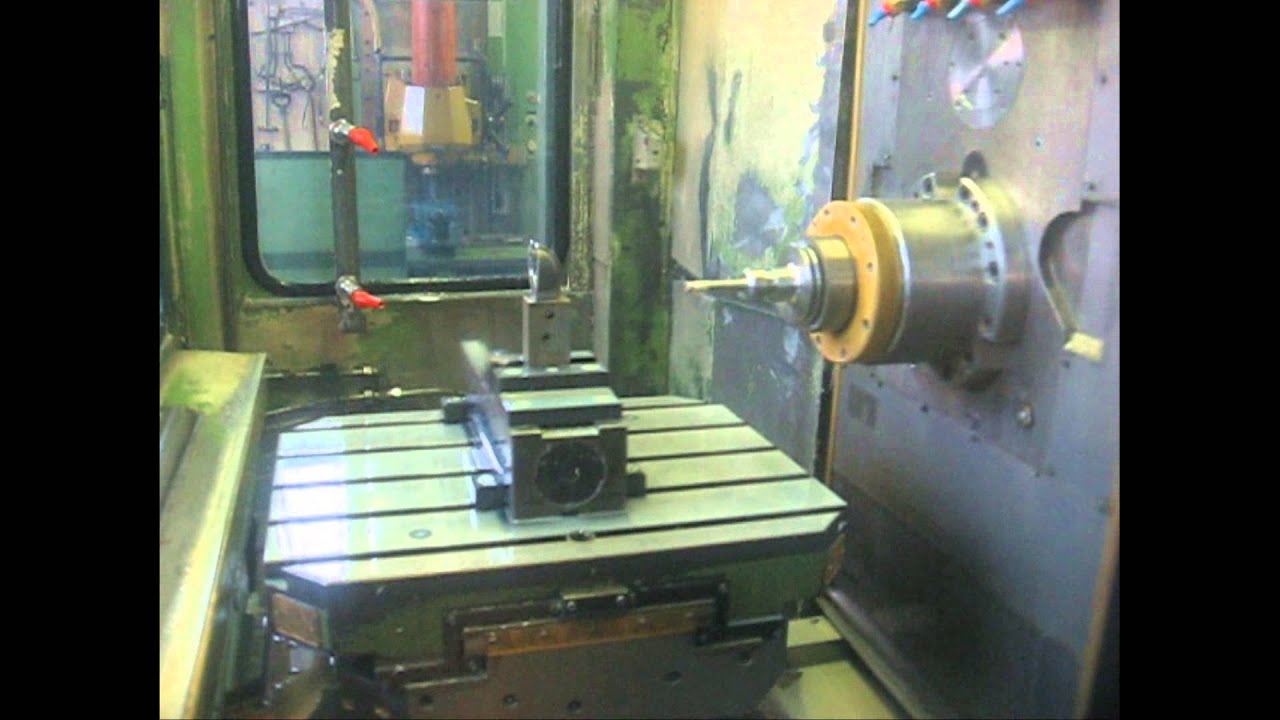 SCHARMANN SOLON 1 PELTON RUNNER BLADE MILLING