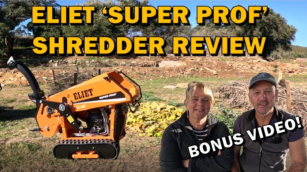Обзор шредера Eliet ‘SUPER PROF’ — тестирование в реальных условиях на оливковой ферме площадью 8...