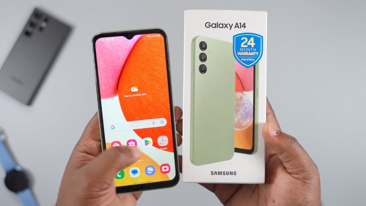 Распаковка и обзор Samsung Galaxy A14