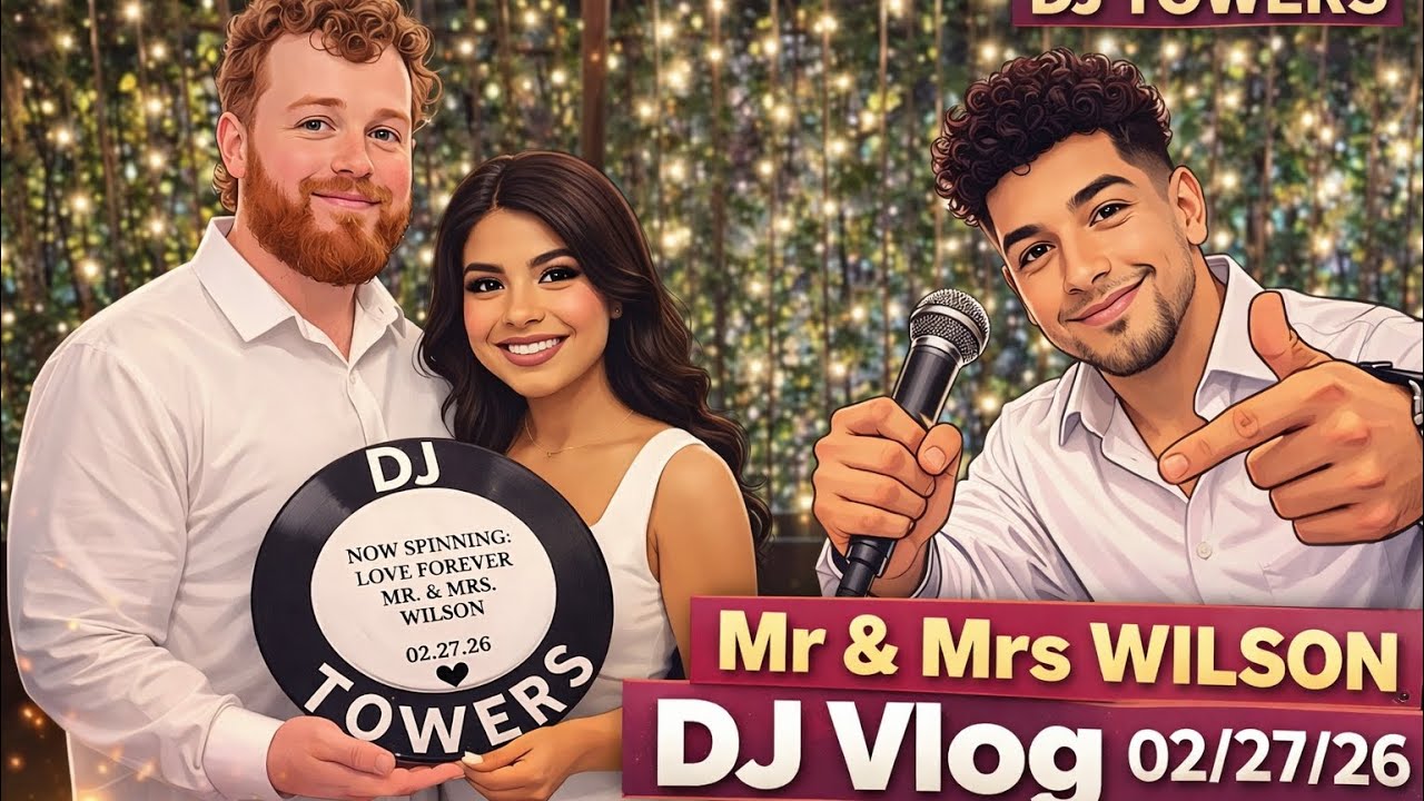 NON STOP DANCING | Mr. & Mrs. Wilson Wedding | DJ Gig Log 02.27.26 | Houston, Texas
