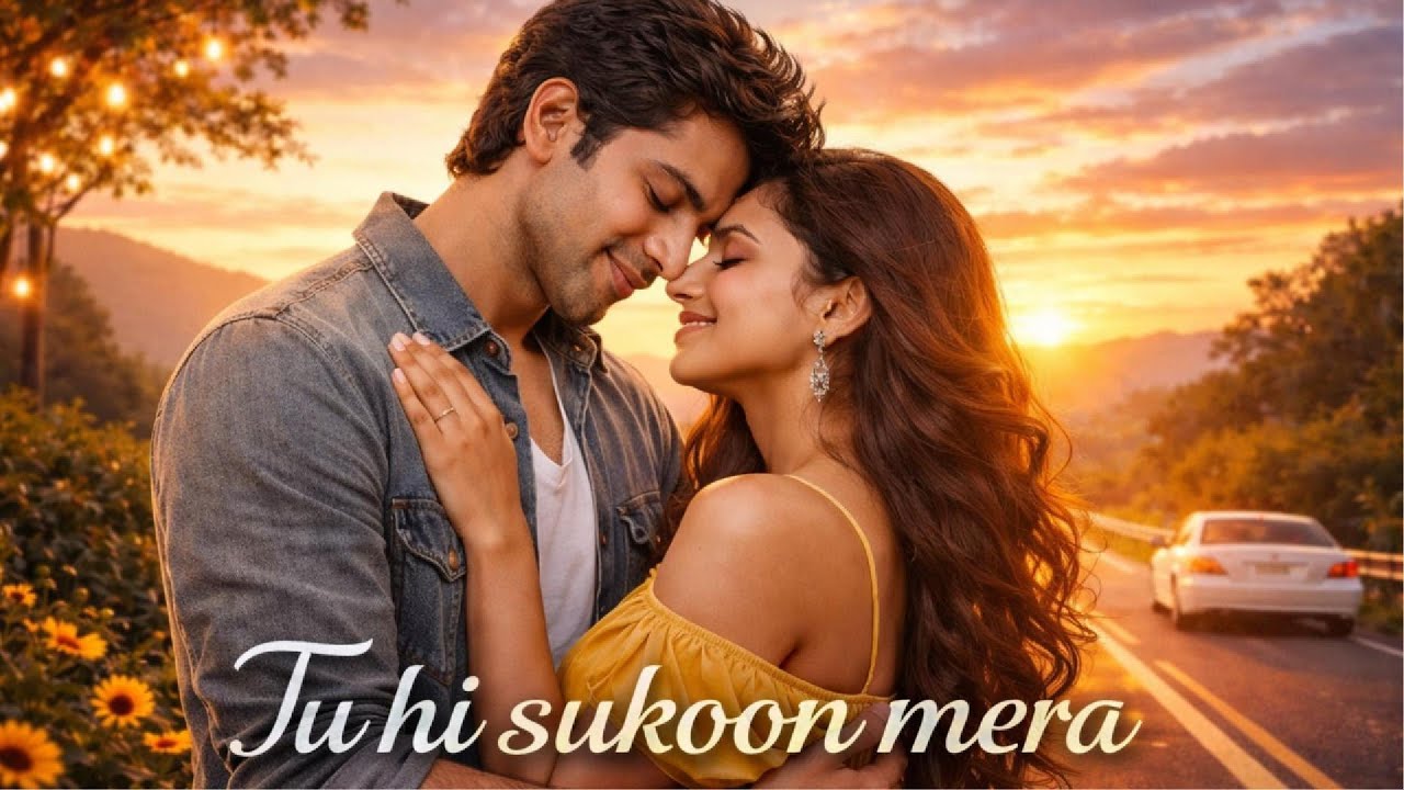 Tu Hi Sukoon Mera | Emotional Romantic Hindi Song | 90s Style Love Song