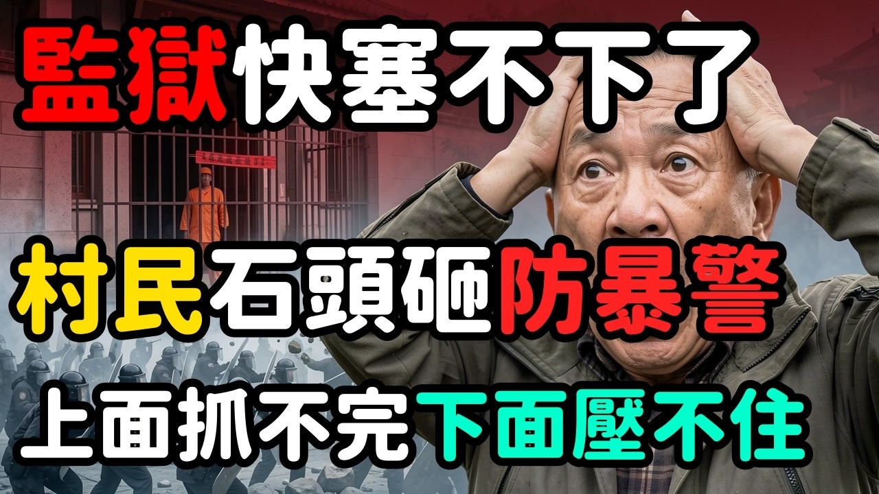 重慶市長任上落馬監獄塞滿黨官；廣東村民石頭反擊防暴警中共從頭爛到腳 | 馬一峰