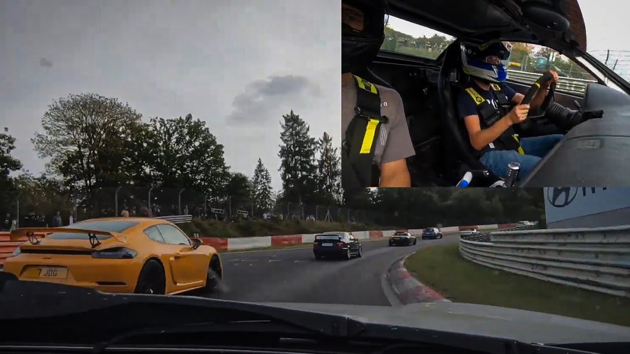 MERCEDES SLK TRACK CAR Nurburgring Nordschleife Green Hell driving Days 2023