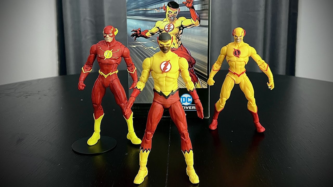 Unboxing Mcfarlane Toys DC Multiverse DC Rebirth Kid Flash
