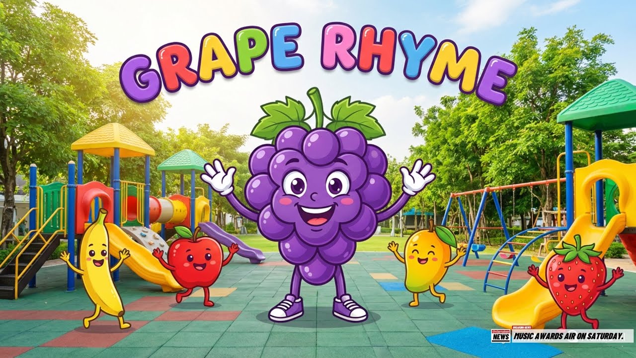 Grape Rhyme🍇 | Fruit World
