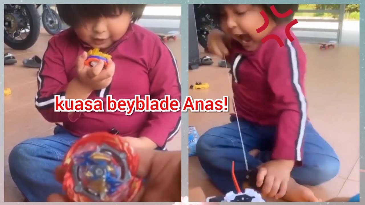 Anas Lawan Beyblade - Fattah Anas