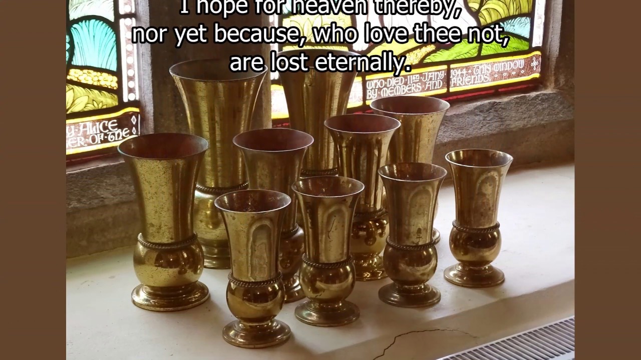 Hymn - My God I love the not because