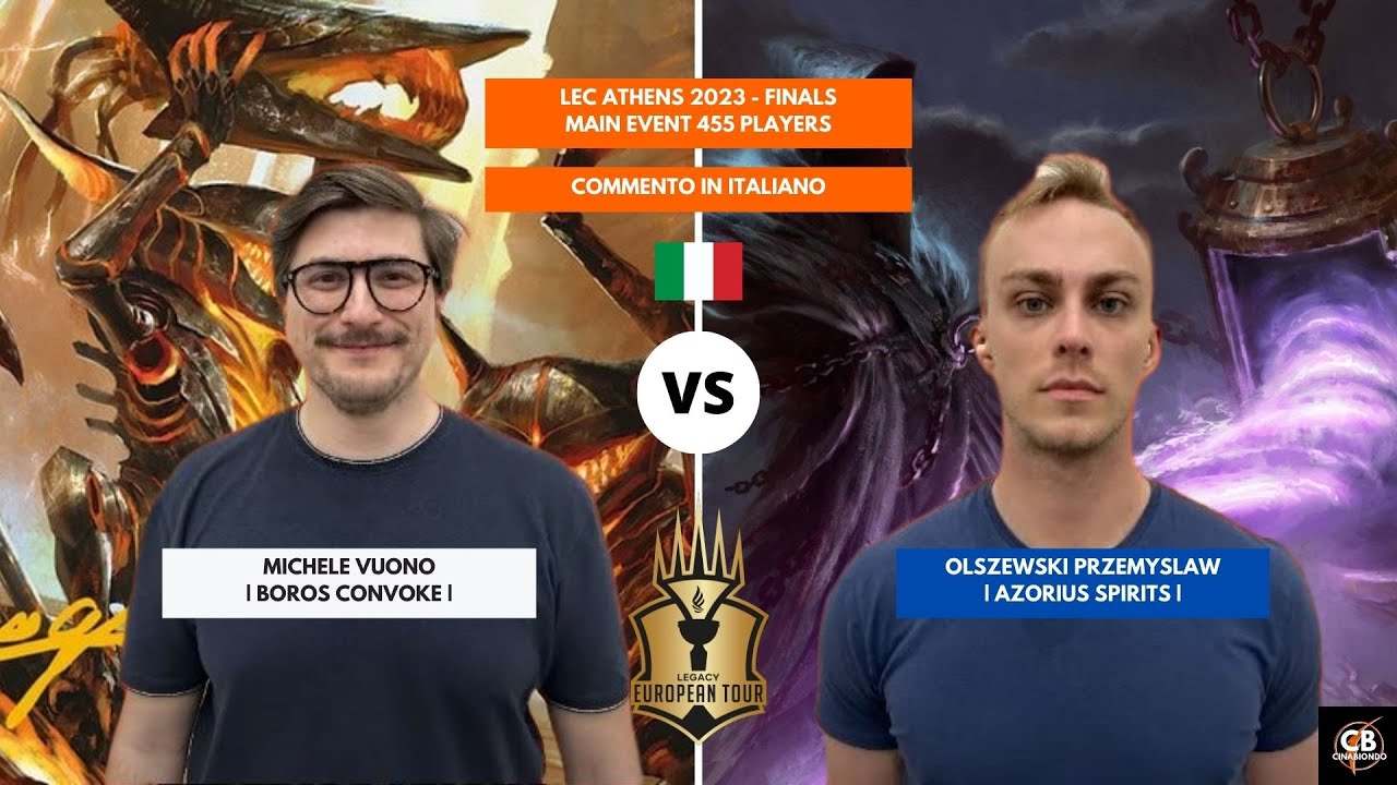 BOROS CONVOKE VS AZORIUS SPIRITS | LEC ATHENS 2023 | FINALE PIONEER | MTG ITALIA | COMMENTO ITA