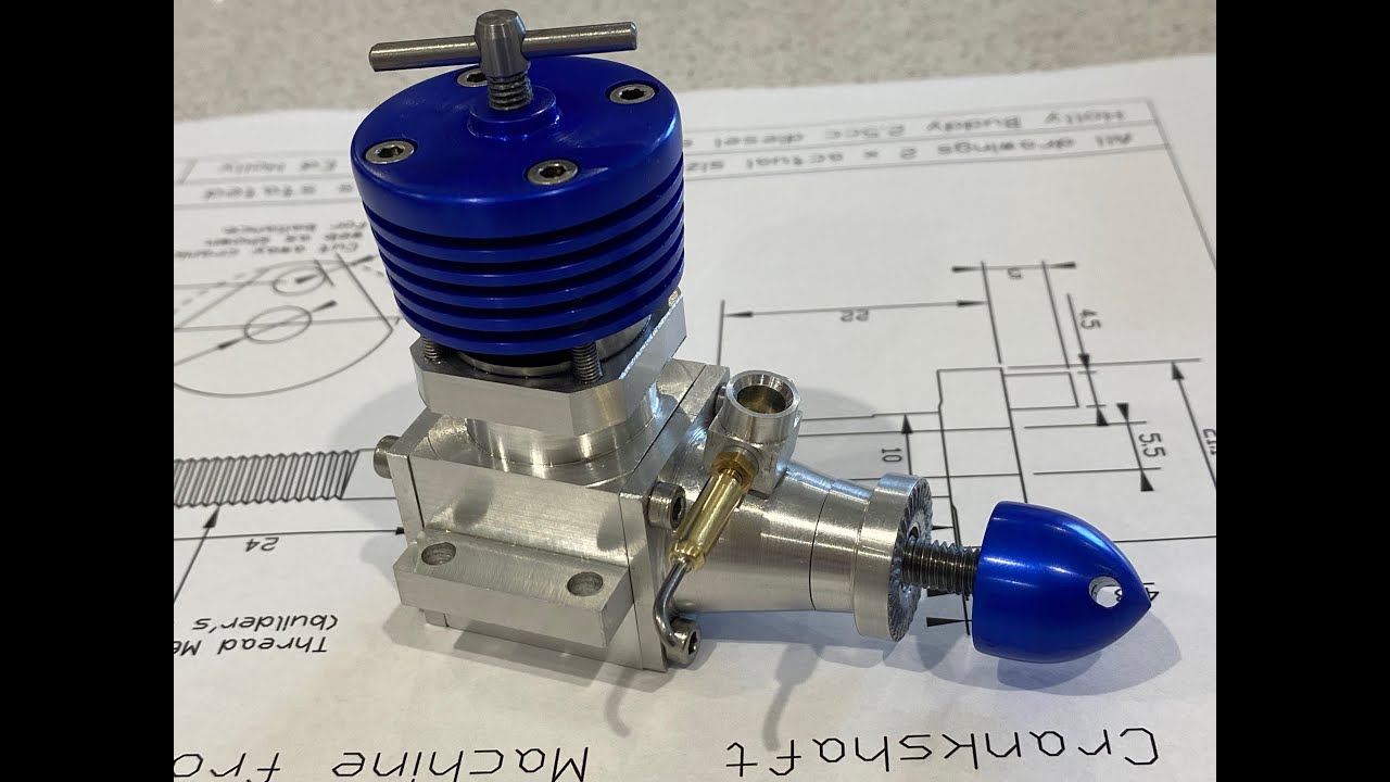 Holly Buddy  - Home made Compression Ignition Engine