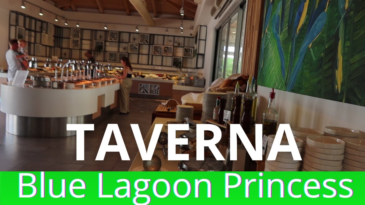 Ресторан TAVERNA Греция BLUE LAGOON PRINCESS