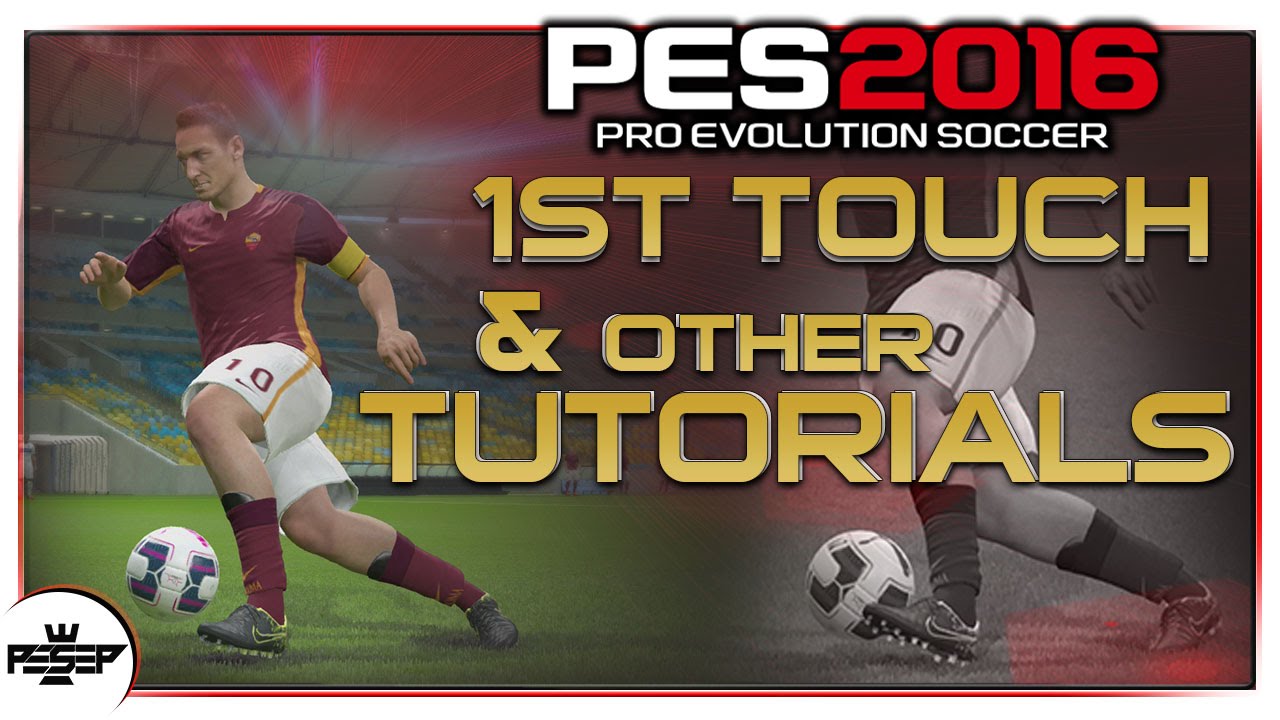PES 2016 Tutorials PS4 - First Touch Fake shot & Skills.