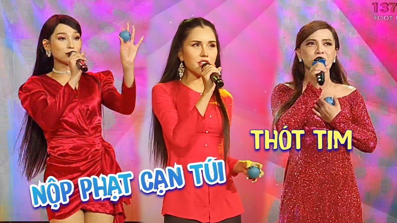 Thử thách LUCIE, BẢO NGỌC, SAN SAN kêu tô lô tô solo, người lo thót tim người nộp phạt sạch túi