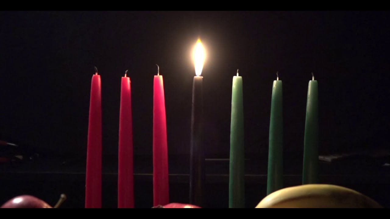 Kwanzaa Candle Lighting | Candle Order | Outward Pattern