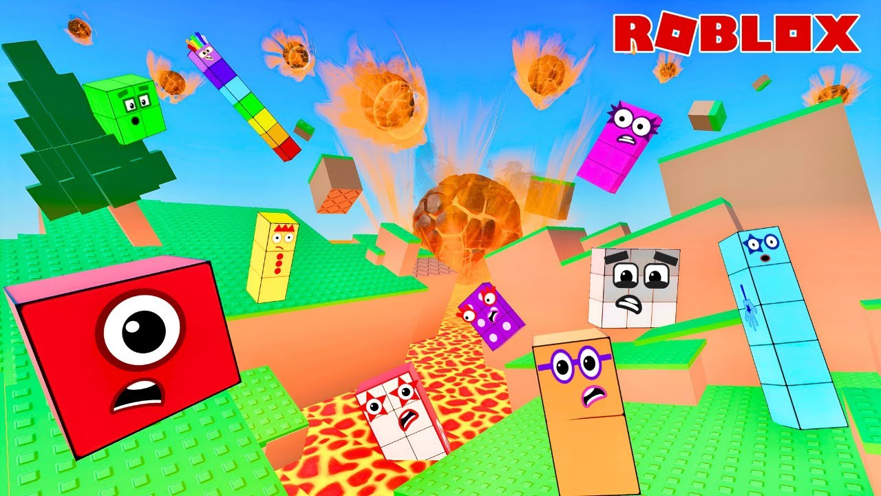 [НОВЫЕ ОБНОВЛЕНИЯ] Numberblocks: выживание после стихийных бедствий | Roblox