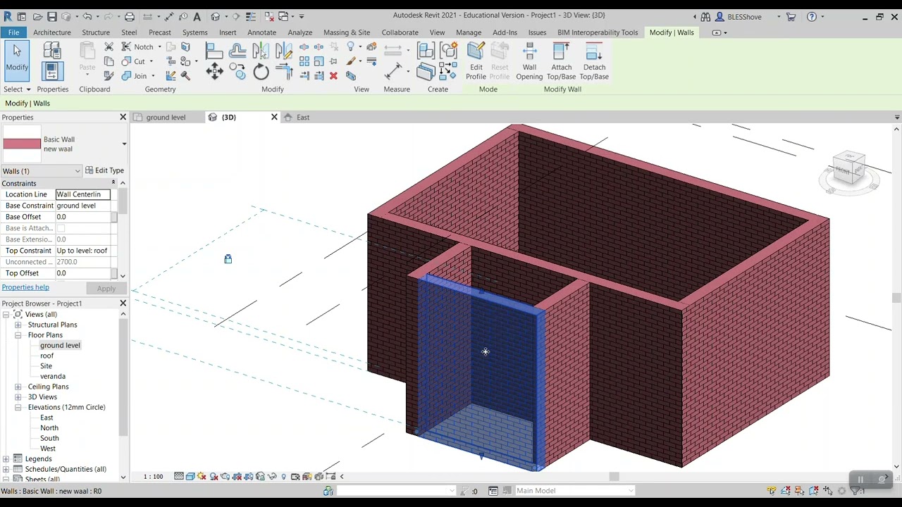 VERANDA IN REVIT