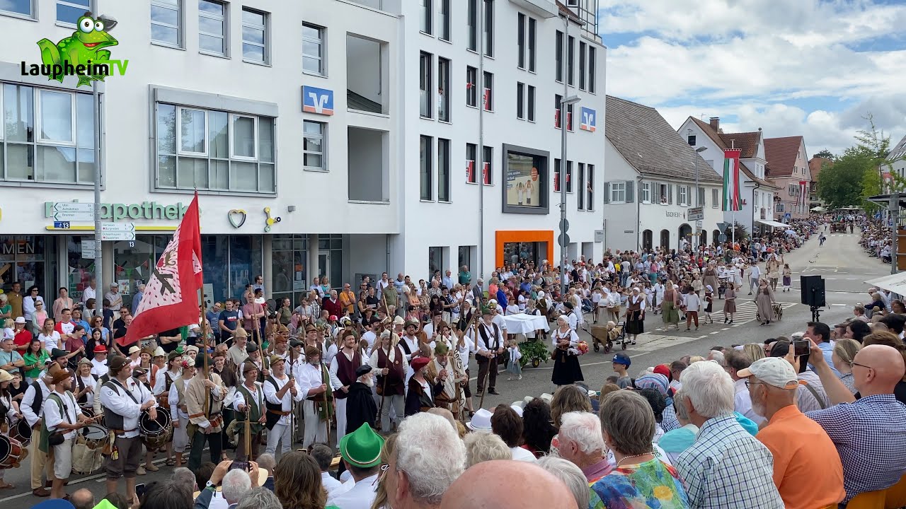 in HD statt 4 K: Kinder- und Heimatfest Laupheim Sonntag 2024 HD   HD 1080p -identisch zu Video 1 4K