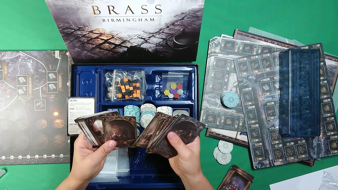 Brass - Обзор, распаковка и правила игры Брасс Бирмингем