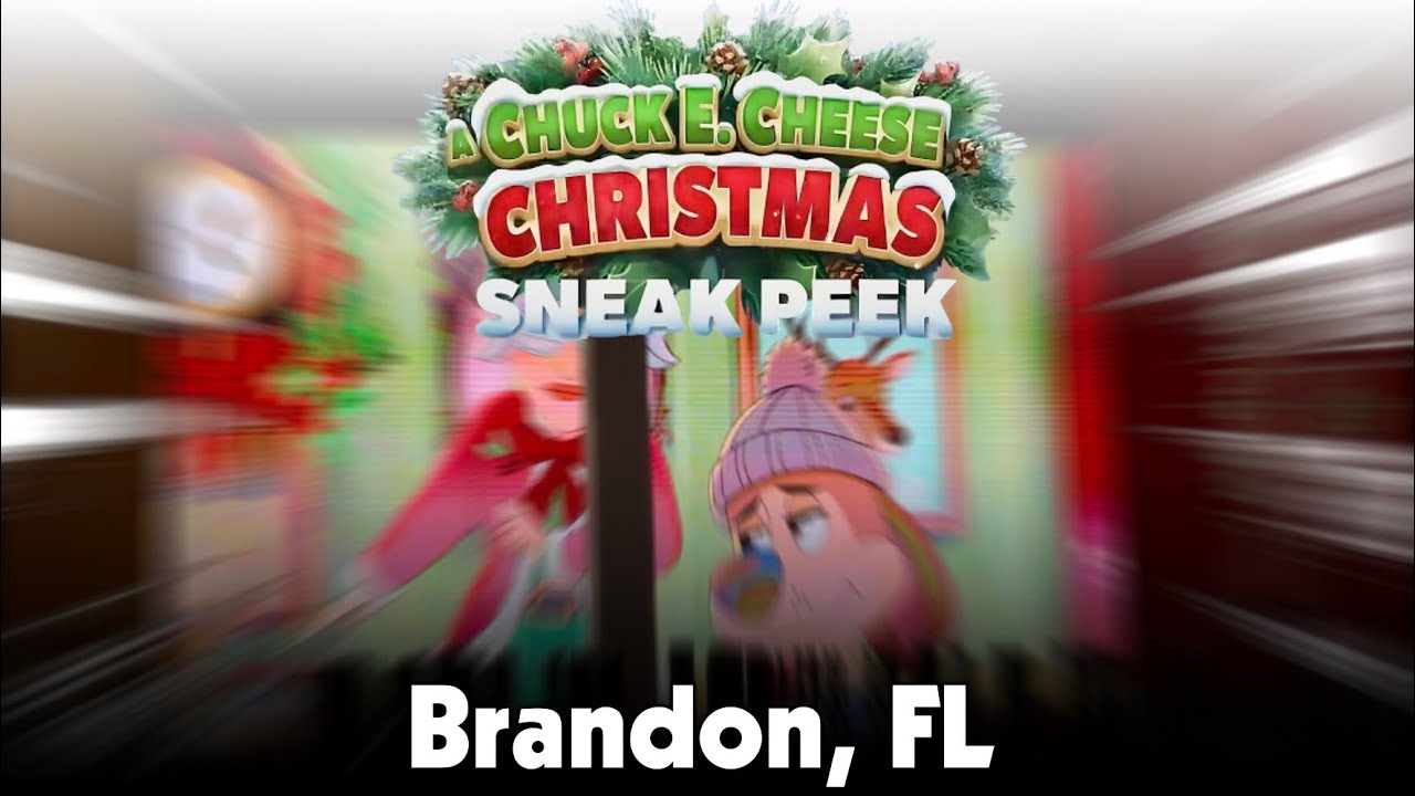 A Chuck E. Cheese Christmas Sneak Peek | Brandon, FL
