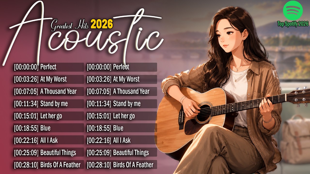 Top Spotify Hits 2026 🌸 Trending English Love Songs | Acoustic Chill Vibes | Viral TikTok Playlist