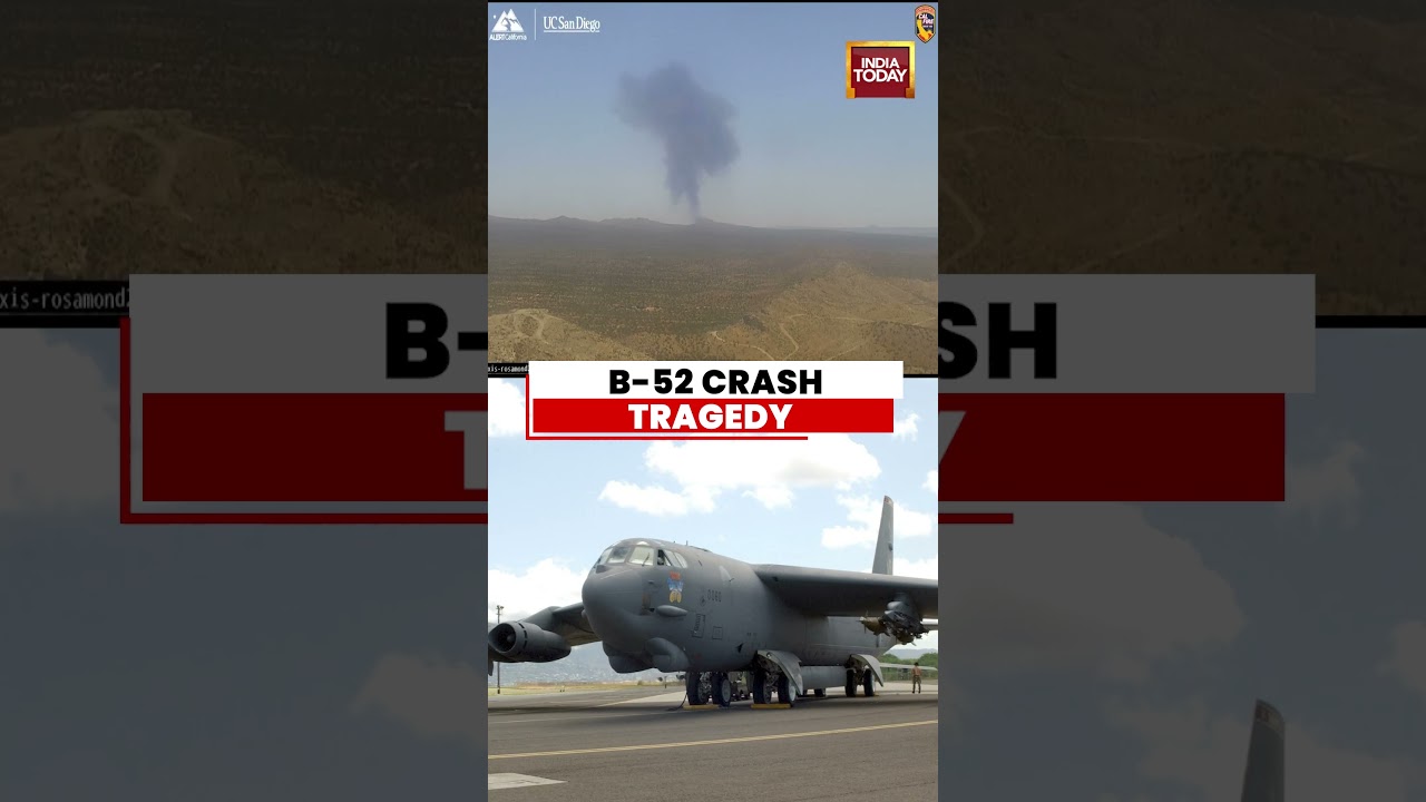 Восемь человек погибли в результате крушения бомбардировщика B-52 ВВС США во время испытательного...