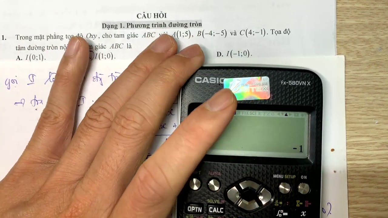 TOÁN 10: PHƯƠNG TRÌNH ĐƯỜNG TRÒN NÂNG CAO PHẦN 1