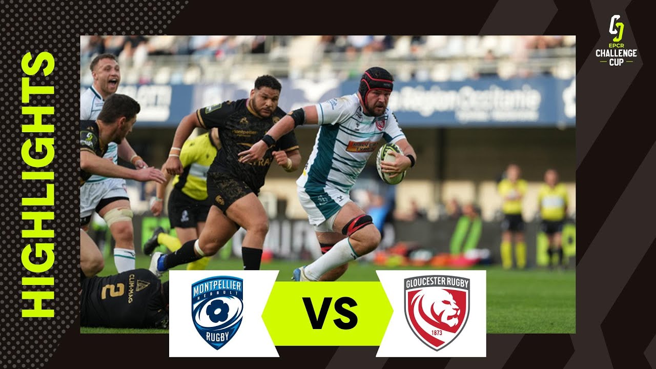 Extended Highlights - Montpellier Hérault Rugby v Gloucester Rugby Round of 16 | EPCR Challenge Cup