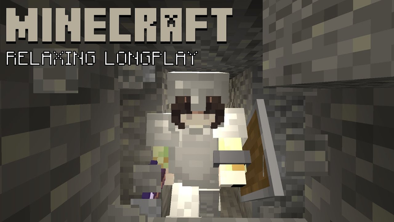 Strip Mining at Y16 | Minecraft Relaxing Longplay (no commentary)