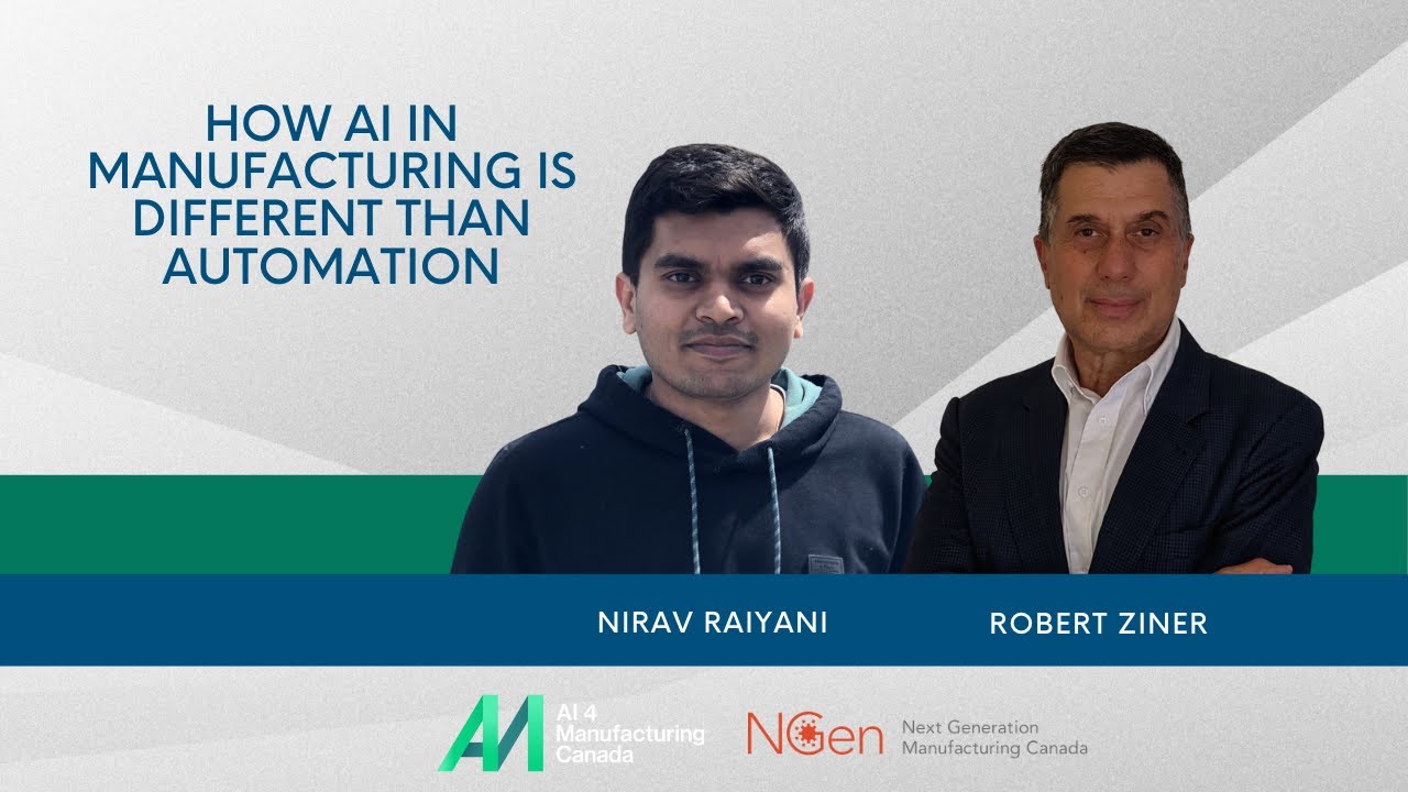How AI in Manufacturing is Different than Automation | Webinar