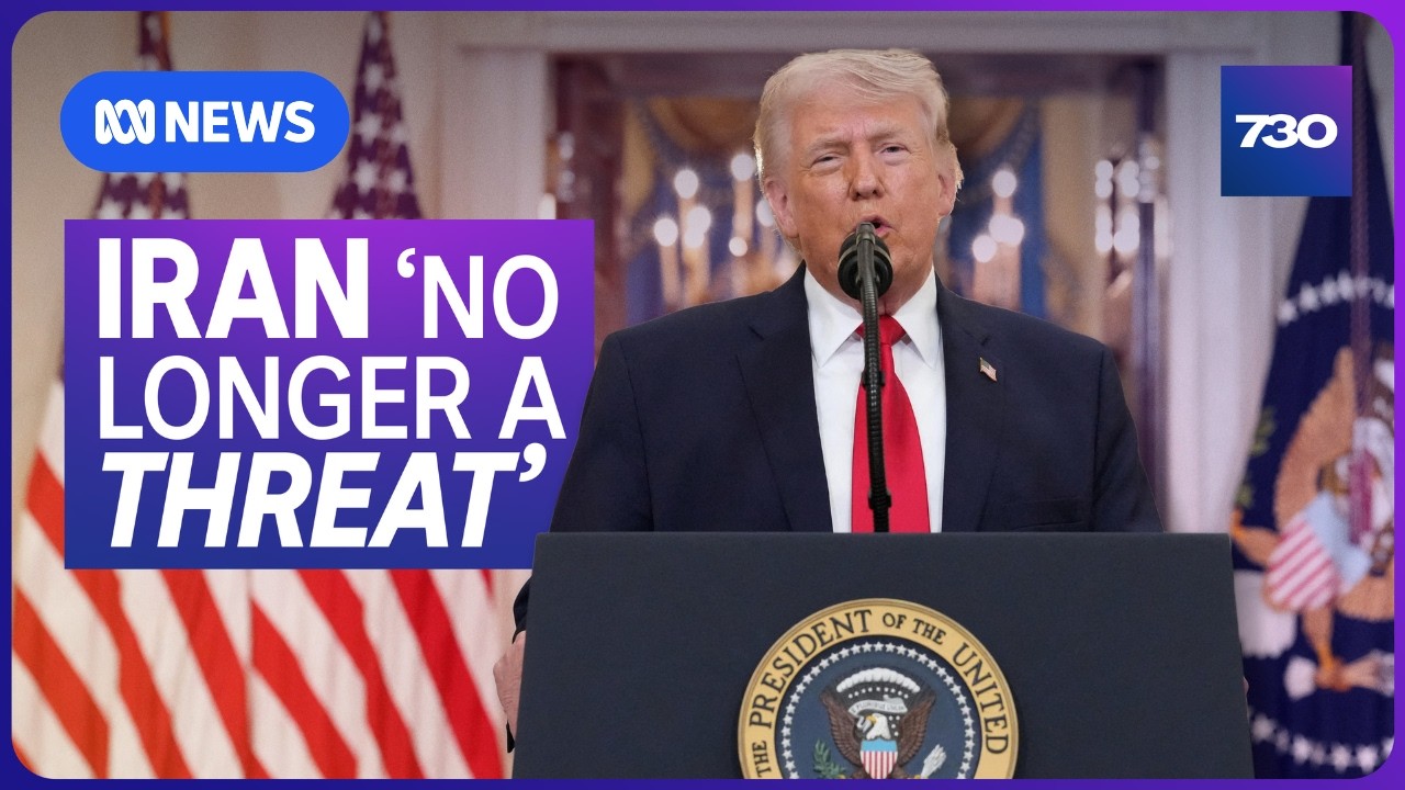 Trump signals escalation of Iran war while shirking US responsibility for the fuel crisis | 7.30