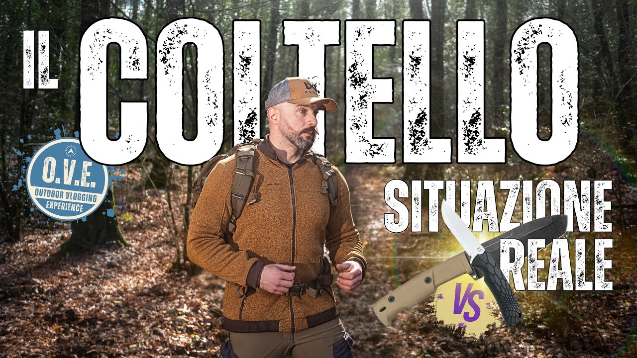 COLTELLO in situazione Reale – Quale portare per Bushcraft e Survival?? 🔪🏕️