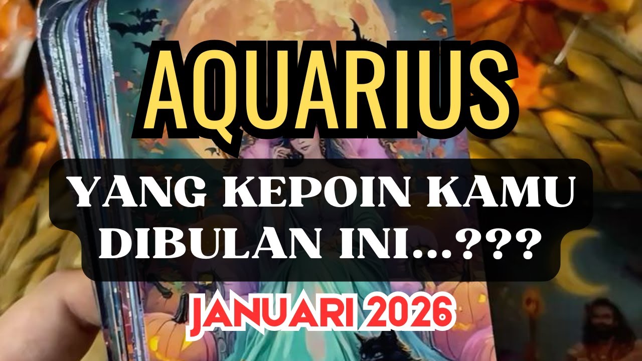 AQUARIUS 👀 SIAPAKAH YANG KEPO TENTANG KAMU DI BULAN INI..??? 