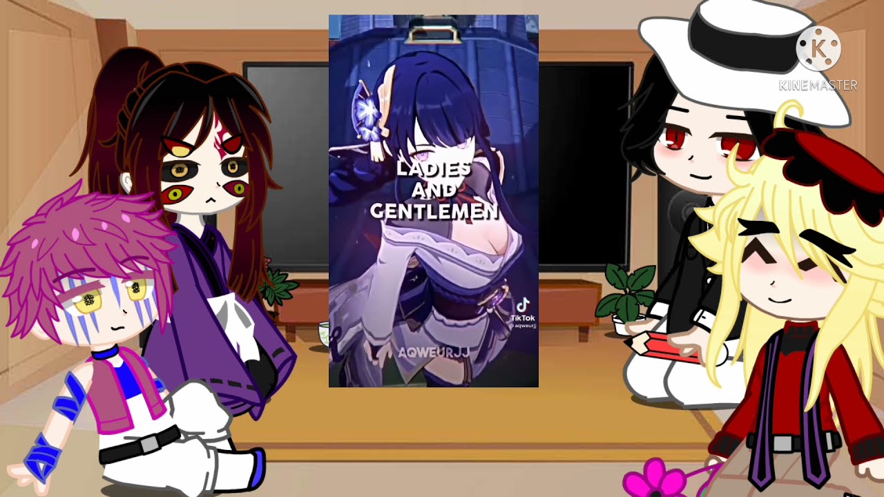 Uppermoons + Muzan react to fem Y/N (part 2/?) 🌸