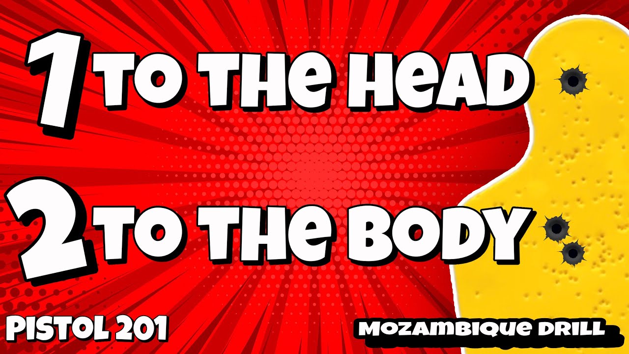 Firearms Training Drills : Mozambiques 2 to the body and 1 to the Head
