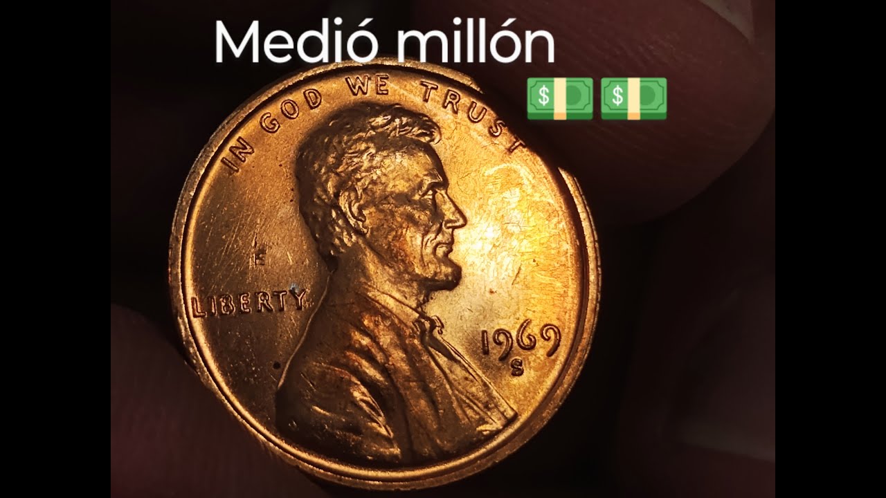 se busca!!! pues vale medió millón de dólares 💵💰💵 será cierto 🕵️1969s centavo Lincoln