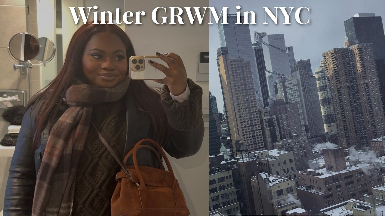 NYC Winter Outfit + GRWM | Ruby Rose Lauren