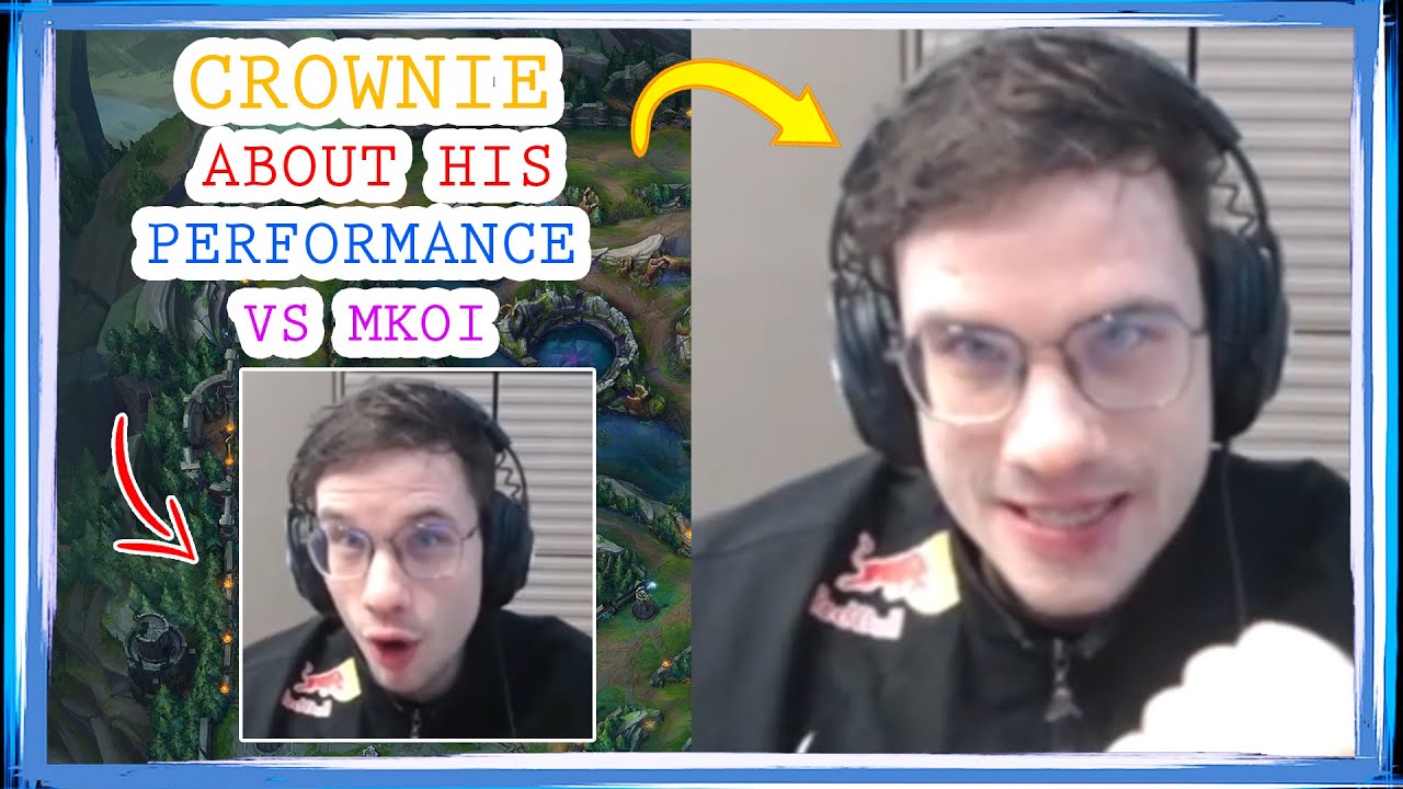 LR Crownie About His Performance vs MKOI in LEC 👀