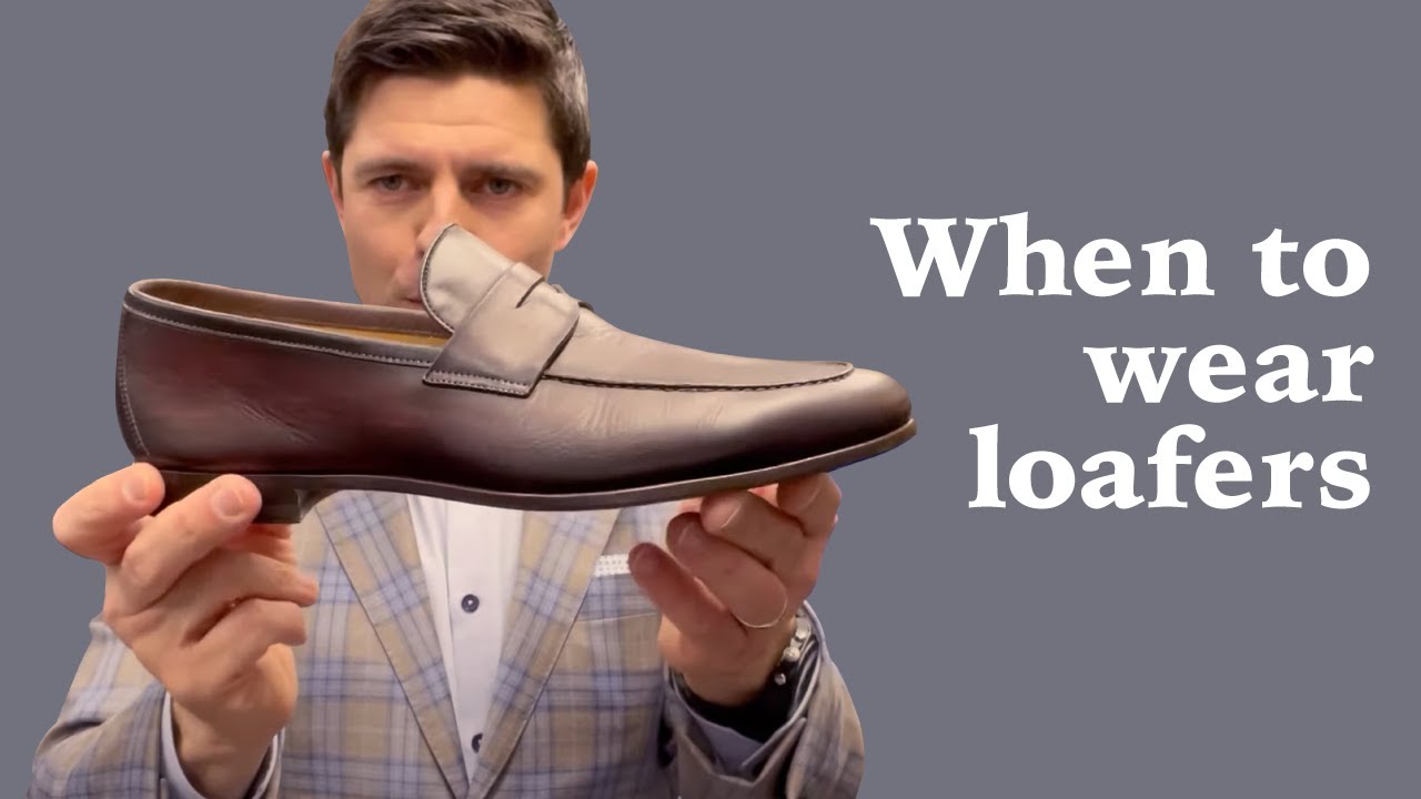 Should You Wear Loafers With a Suit?