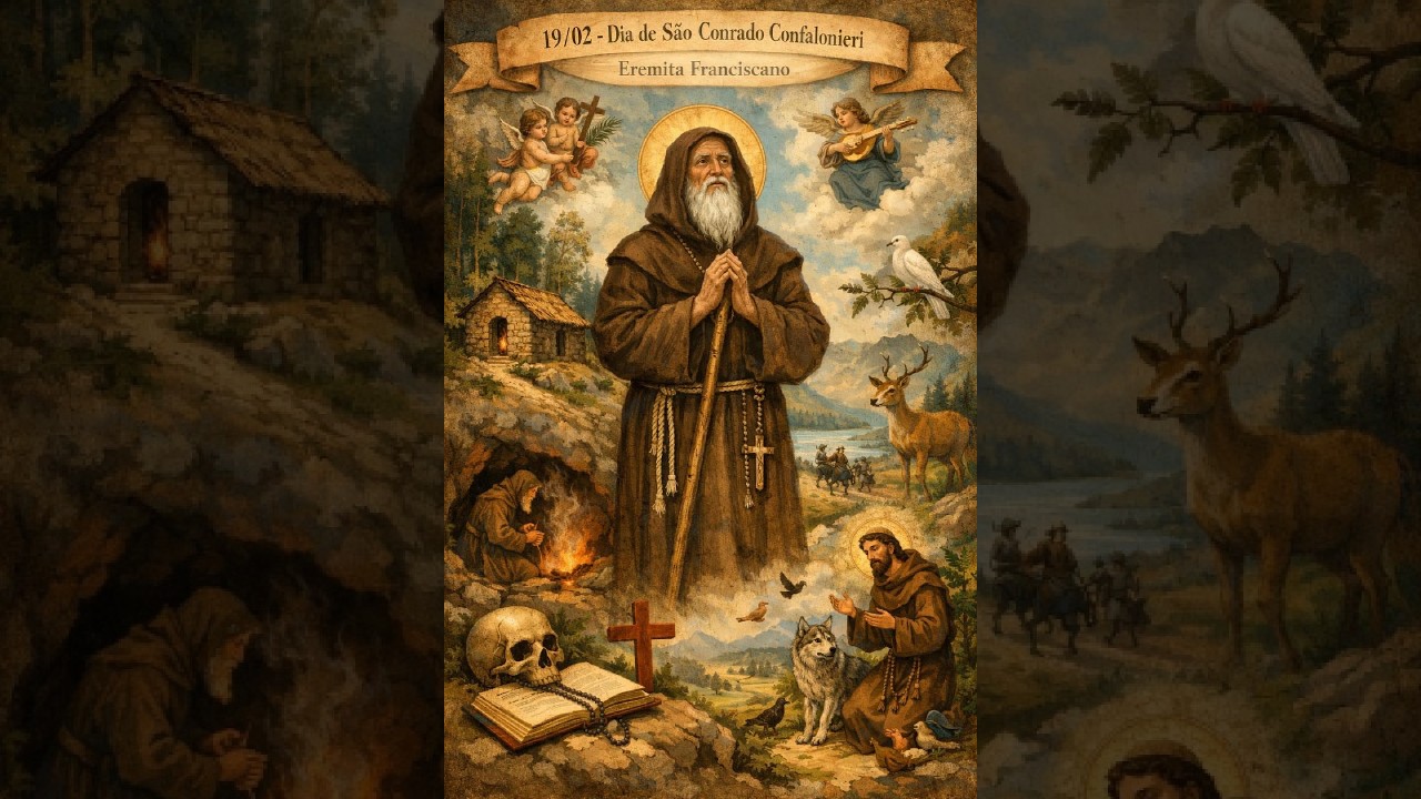 19/02 Dia de São Conrado Confalonieri, eremita franciscano