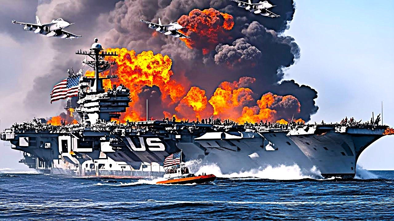 13 minutes ago, a Russian Sukhoi Su-57 destroyed a US aircraft carrier in the Black Sea.