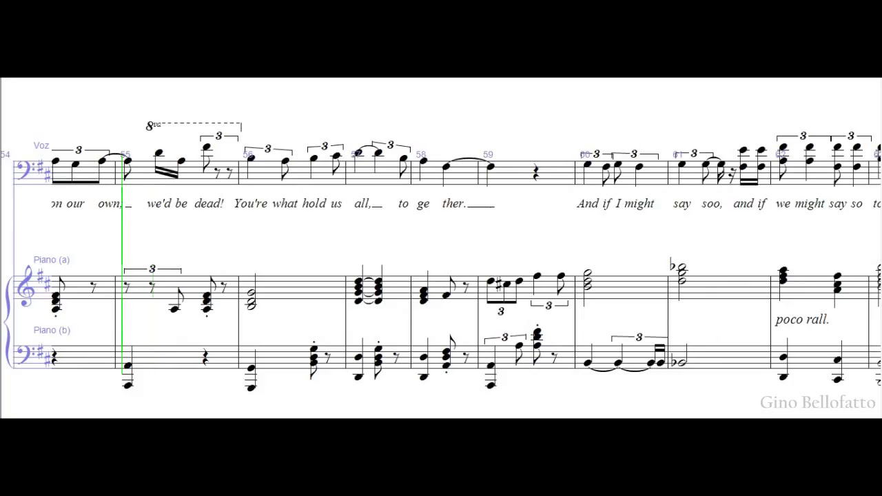 Family - James and the Giant Peach 🎹 piano sheet music
